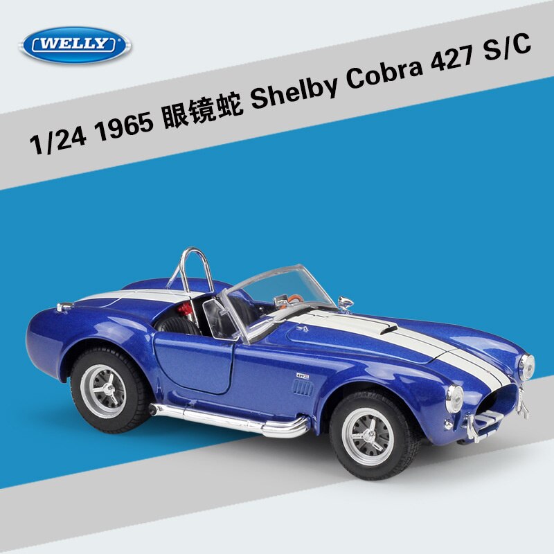 Welly 1:24 1965 Shelby Cobra 427 Ŭ ڵ ձ ..